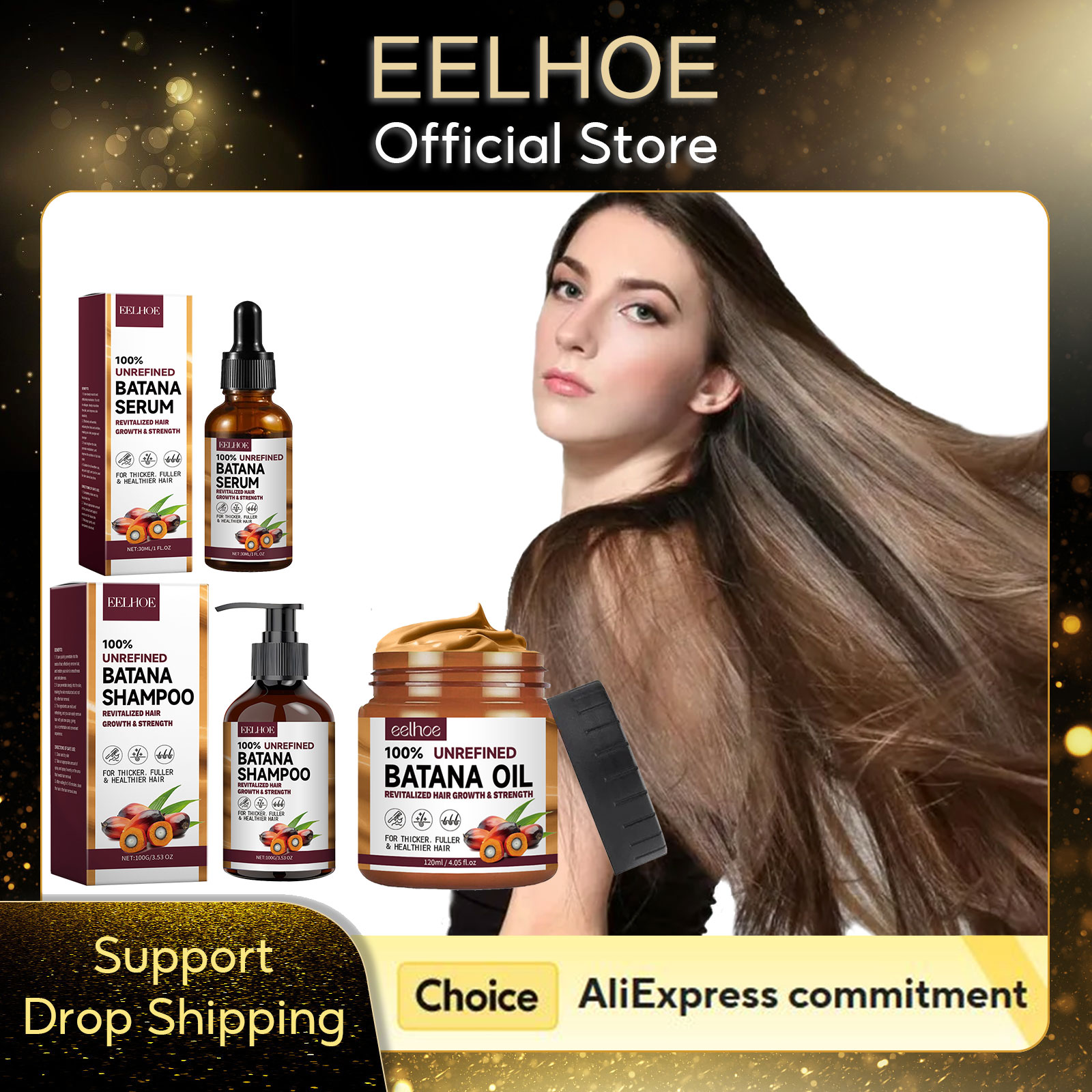 Hair Care Conditioner - EELHOE Naturalny olejek z batany Głęboko