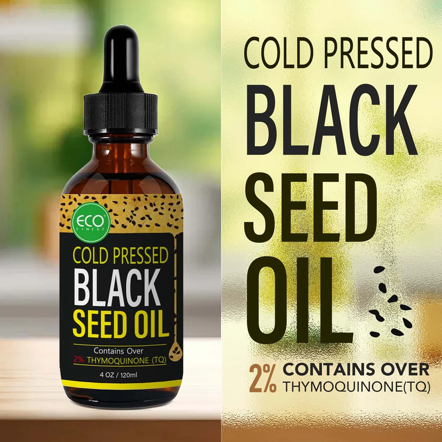 Castor Oil Cold Press - Wielofunkcyjny olej z czarnuszki, tłoczony na