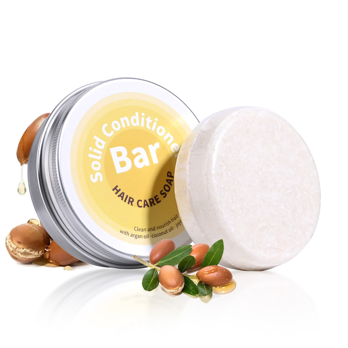 Hair Care Conditioner - Mydło do włosów z olejami roślinnymi,