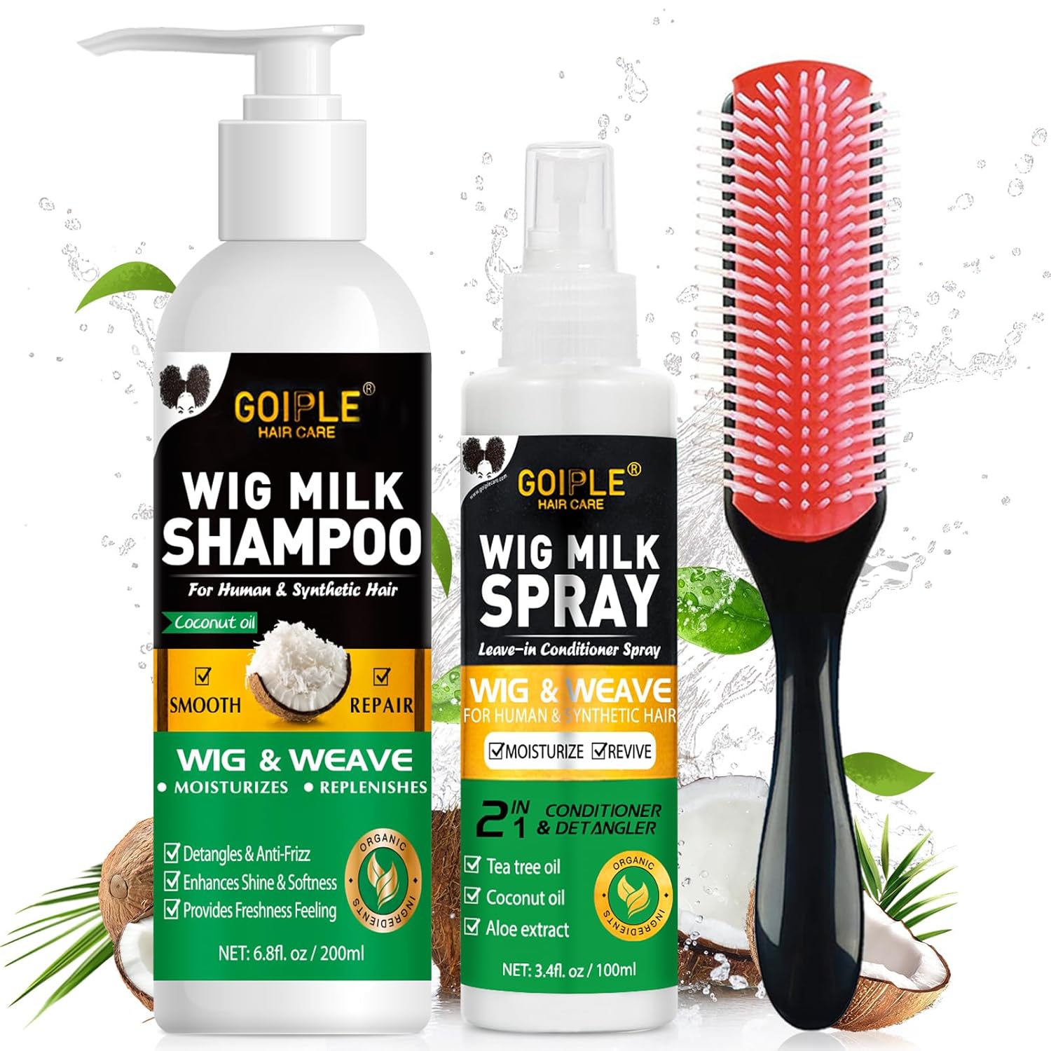 Zestaw do pielęgnacji peruk GO – Hair Care Conditioner recenzja i cena