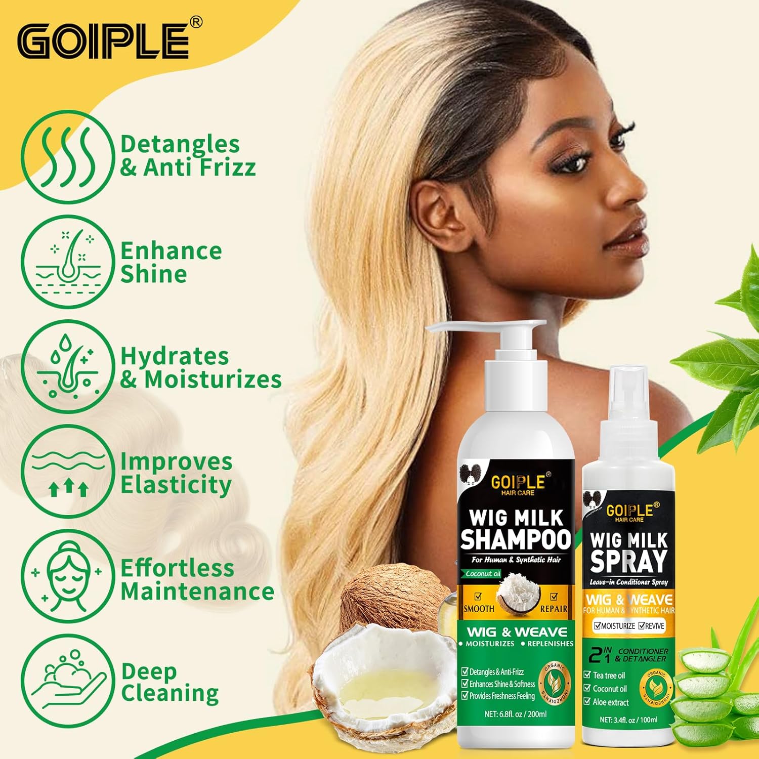 Zestaw do pielęgnacji peruk GO – Hair Care Conditioner recenzja i cena