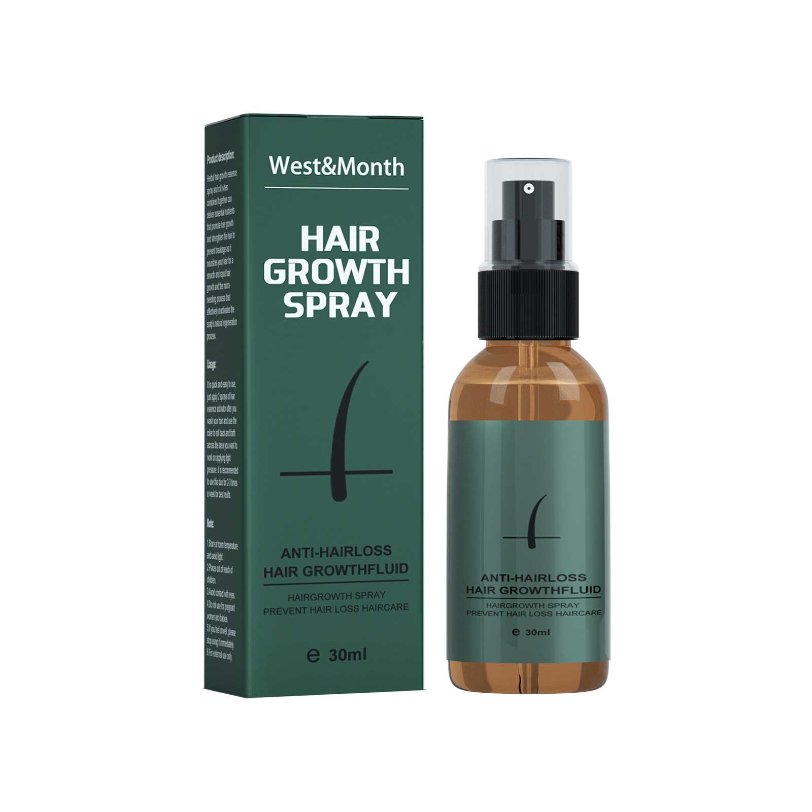 Naturalny zestaw rolek do wzro – Hair Care Essential Oil Atomizing recenzja i cena