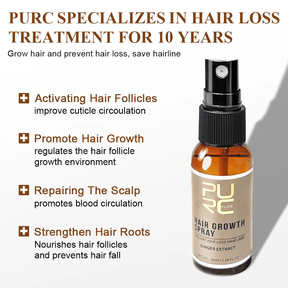 PURC Imbirowy spray do włosów  – Hair Care Conditioner recenzja i cena