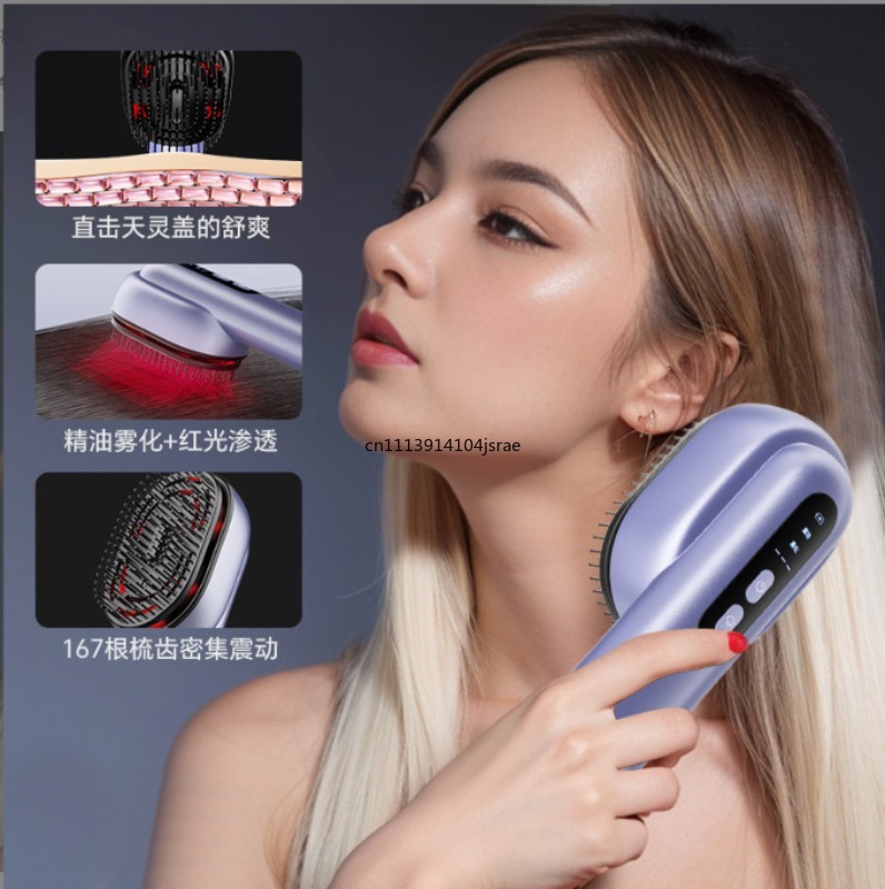 Elektryczny grzebień do masażu – Hair Care Essential Oil Atomizing recenzja i cena