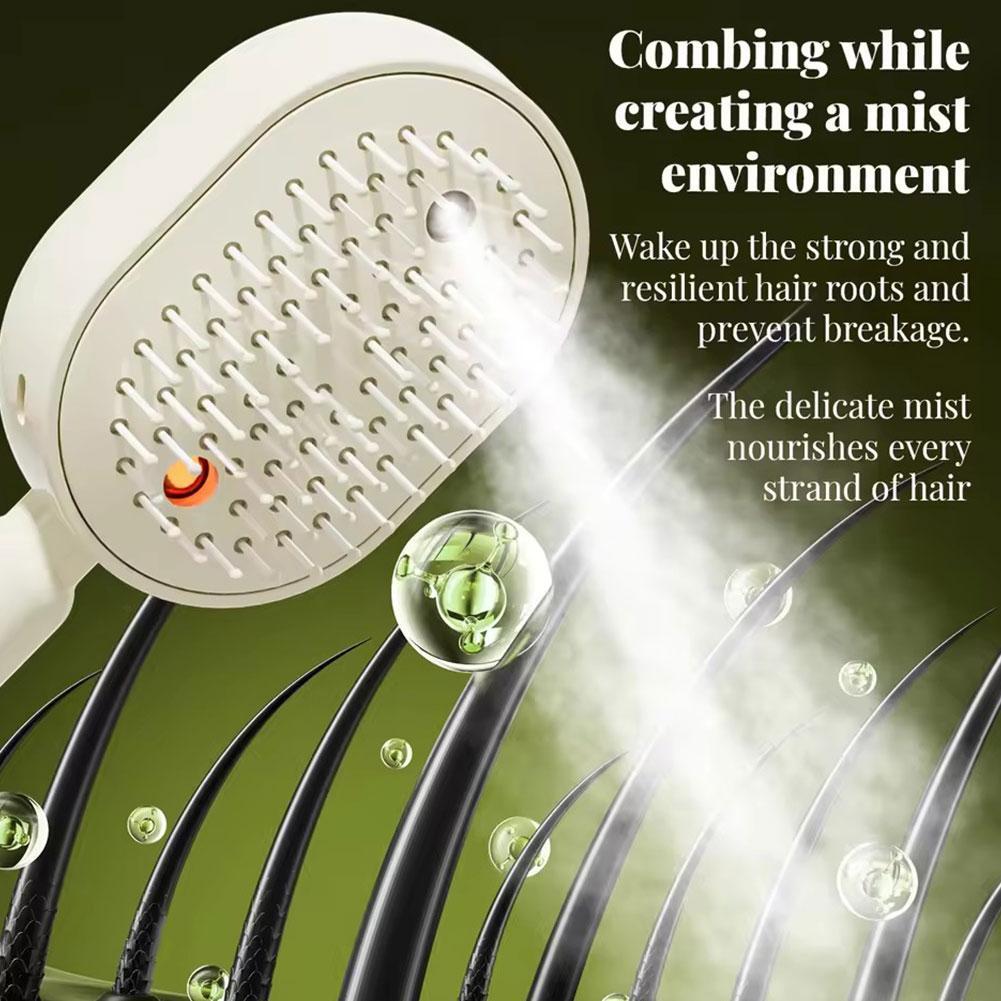 Elektryczny grzebień do masażu – Hair Care Essential Oil Atomizing recenzja i cena