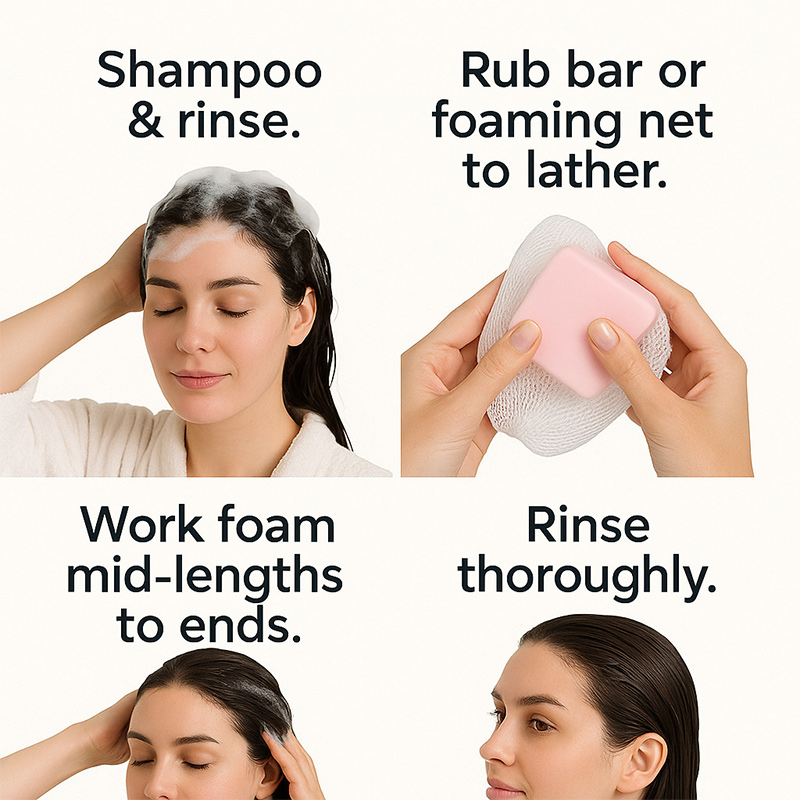 Mydło w kostce z olejem rycyno – Hair Care Conditioner recenzja i cena